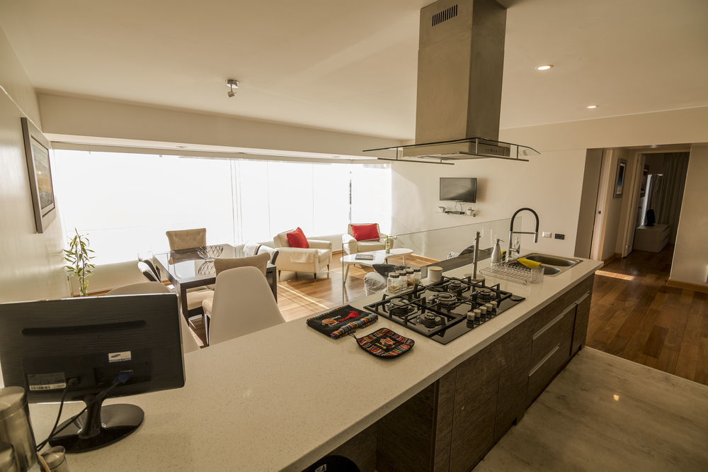 Stylish Ocean View Private Apartment Lima Exterior foto
